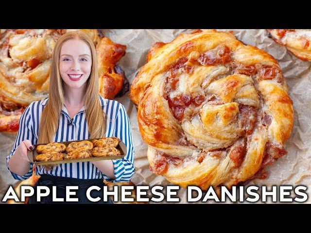 Super EASY Apple Pie & Cheese Danishes Recipe