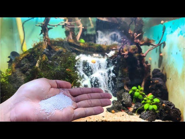 This is the type of sand I use for the aquarium sand waterfall