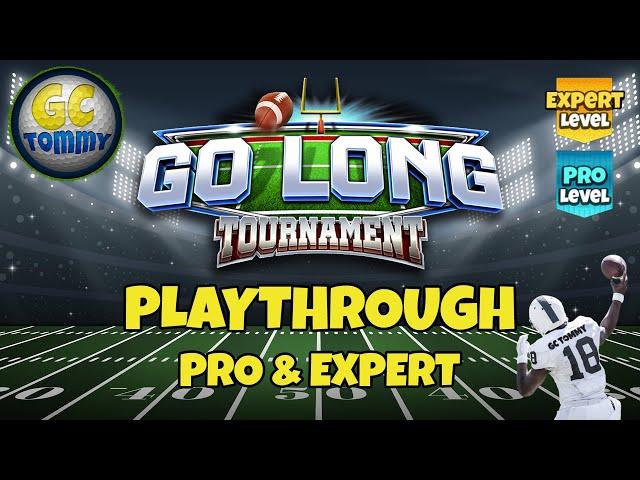 PRO & EXPERT Playthrough, Hole 1-9 - Go Long Tournament! *Golf Clash Guide*