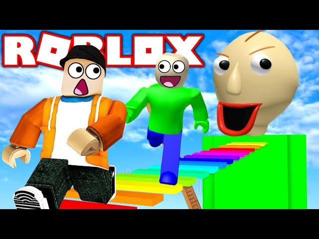 Baldi's Basics Obby Race VS Kindly Keyin! | Roblox