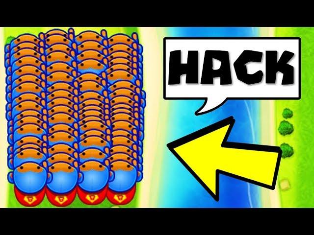 meet the most BROKEN HACK EVER.... (Bloons TD Battles)