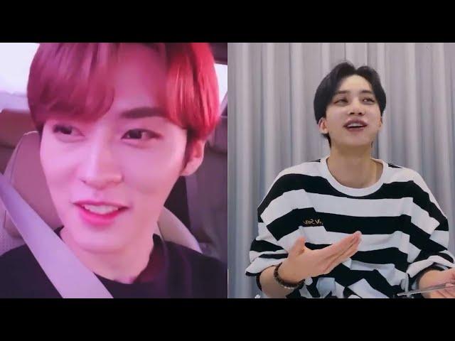 idols reaction to jeonghan's singi banggi bbung bbung banggi