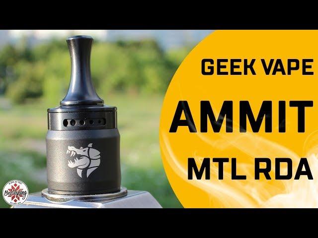 Маленькая дрипка-сигаретник - GeekVape AMMIT MTL RDA