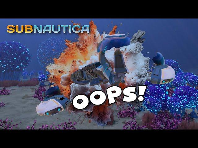 My Seamoth EXPLODED in Subnautica Because I Goofed!