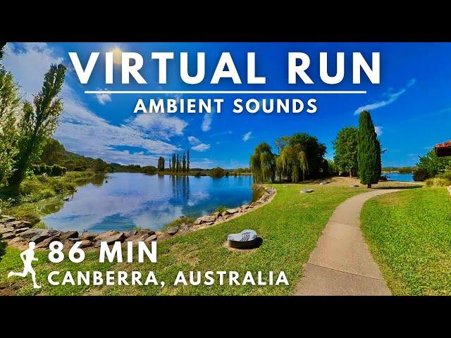 86 Min Virtual Running Video For Treadmill in #Canberra #Australia #virtualrunningtv #virtualrun