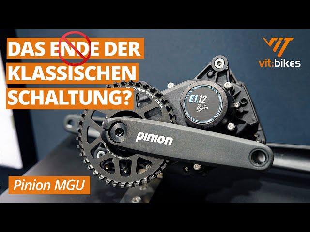 Pinion Motor Gearbox Unit MGU auf der Eurobike 2023!  Motor und Getriebe in einem?