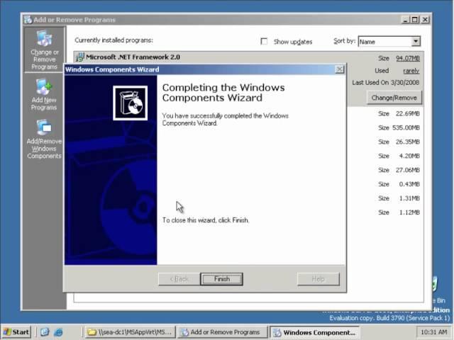 Installing the Application Virtualization Management Server.wmv
