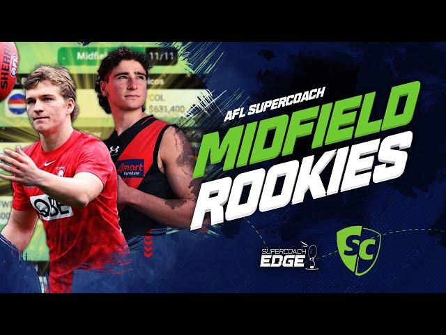 AFL SuperCoach 2025 | Midfield Rookies Analysis