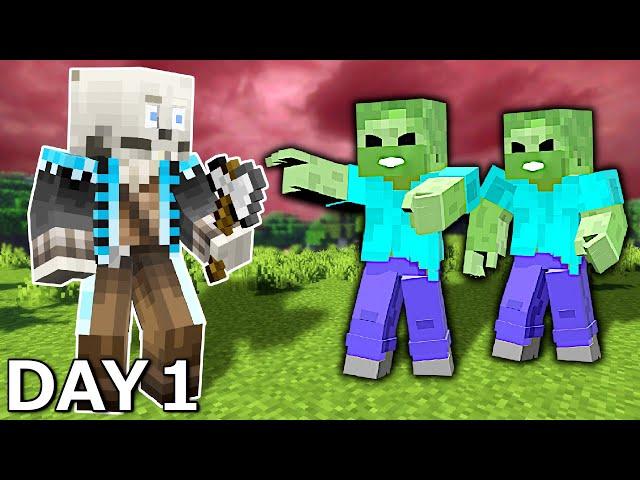 It's the ZOMBIE APOCALYPSE in Minecraft!