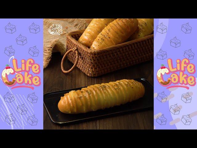 How To Make Delicious Cheddar Cheese Buns Cake At Home | Life Cake