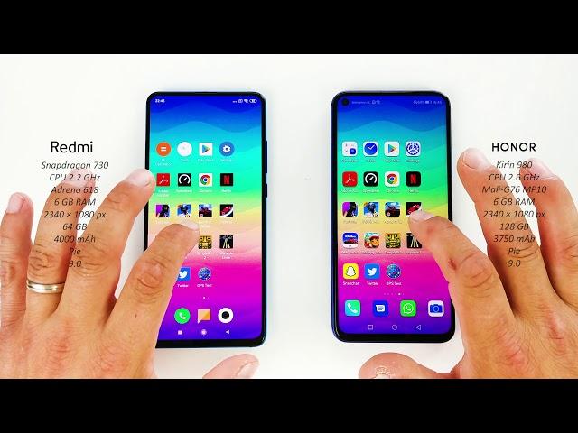 Redmi K20 (Mi 9T) vs Honor 20 Real Life Speed Test [Destroying the Enemy]