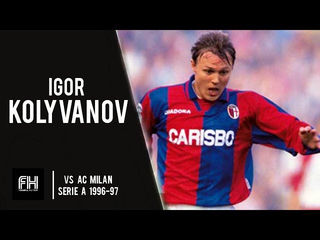 Igor Kolyvanov ● Goal and Skills ● Bologna 1-2 AC Milan ● Serie A 1996-97