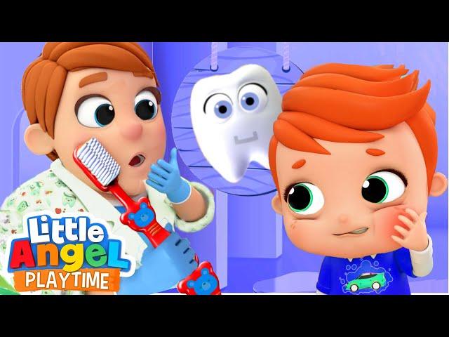 Visiting The Dentist Song! | Fun Sing Along Songs by Little Angel Playtime