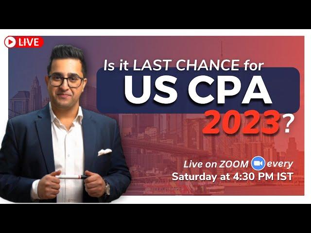 #USCPA #CPA LAST CHANCE FOR CPA 2023? | Webinar @ EduMont #cpa #onlineclasses #live #webinar