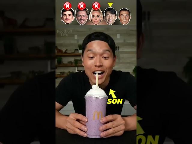 Footballers Grimace Shake Challenge