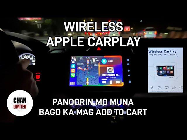 Wired to Wireless Apple #CarPlay Review | Plug and Play | Wireless USB Adapter for #HondaCityGN