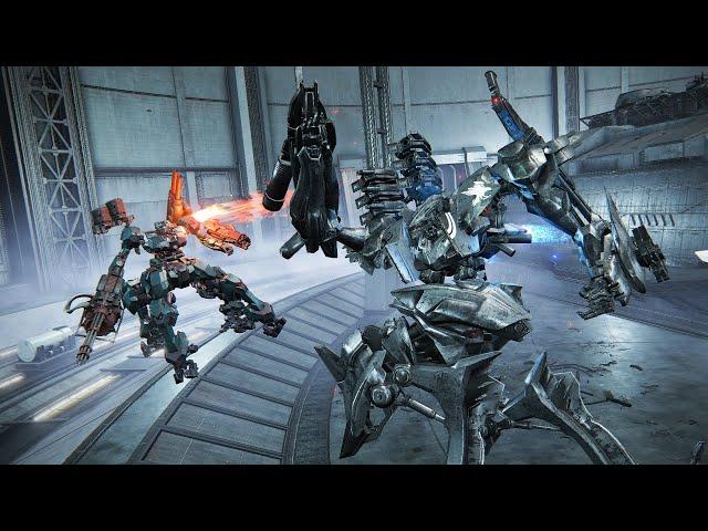 SHRIEKER vs. Inferno Redguns - Armored Core VI: Fires of Rubicon Mod Gameplay