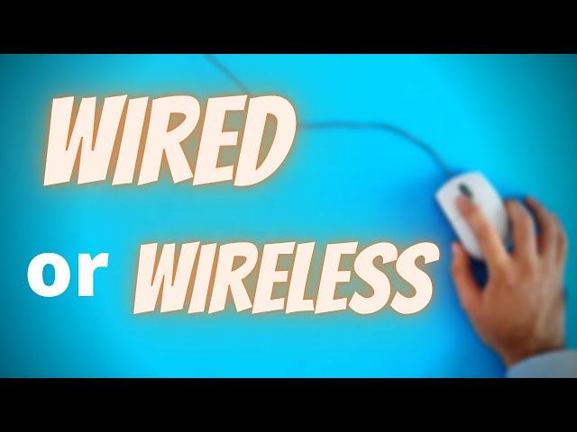 Are wired mice better for gaming - wired vs wireless mouse comparison