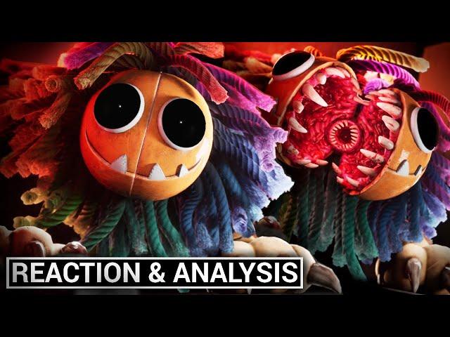 Poppy Playtime: Chapter 4 - Yarnaby Trailer (Reaction & Analysis)