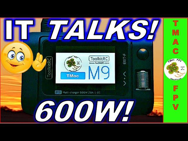 ToolkitRC M9 600W Smart Charger (IT TALKS!)