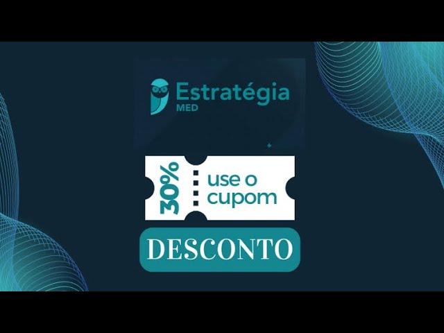 Cupom Estratégia MED: “DESCONTO”