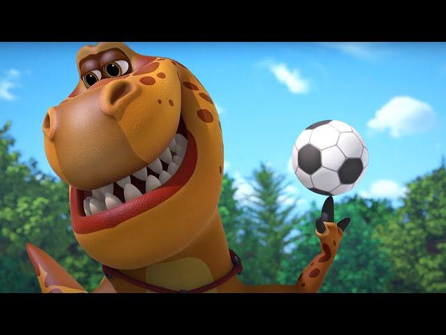 Turbozaurs - TALENTED TYRANOSAUR | WildBrain Zoo | Cartoons For Kids