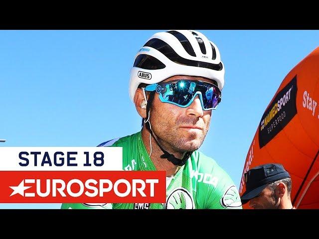 Wallays Secures Dramatic Win, Yates Maintains Lead | Vuelta a España 2018 | Stage 18 Highlights