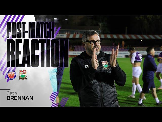 Dean Brennan Post Match | Aldershot