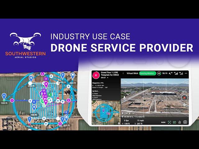 Drone Service Provider Flying Commercial Real-Estate & Construction - Southwestern Aerial Studios