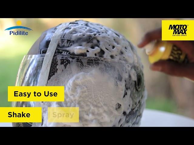 How To Have A Clean Helmet With Clear Vision Using Motomax Helmet and Visor Cleaner