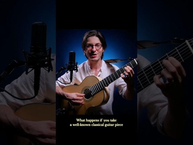 Lágrima but inverted! #brandonacker #guitar #classicalguitar