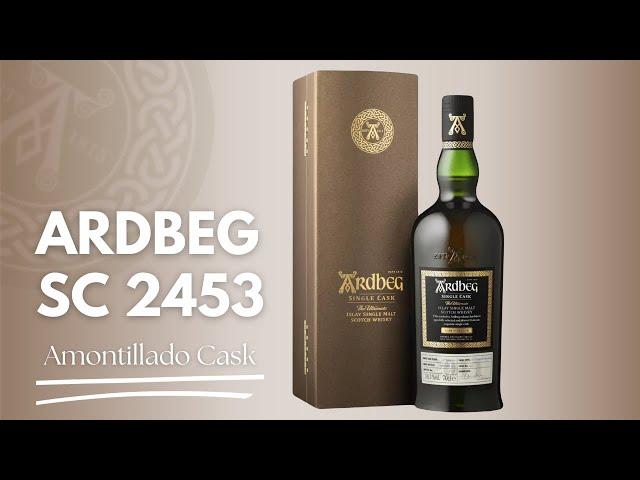 Ardbeg Single Cask No. 2453 Amontillado Cask 12 Jahre Verkostungsvideo #whiskyvlog #ardbeg