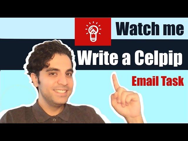 CELPIP Email Task Walkthrough 2022