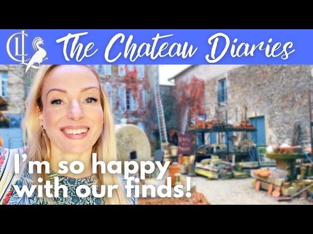 CHATEAU TREASURES at the French Salvage Yard!!