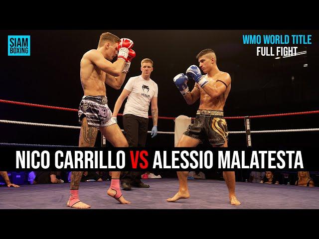 Nico Carrillo vs Alessio Malatesta | WMO World Title - Supershowdown Full Fight