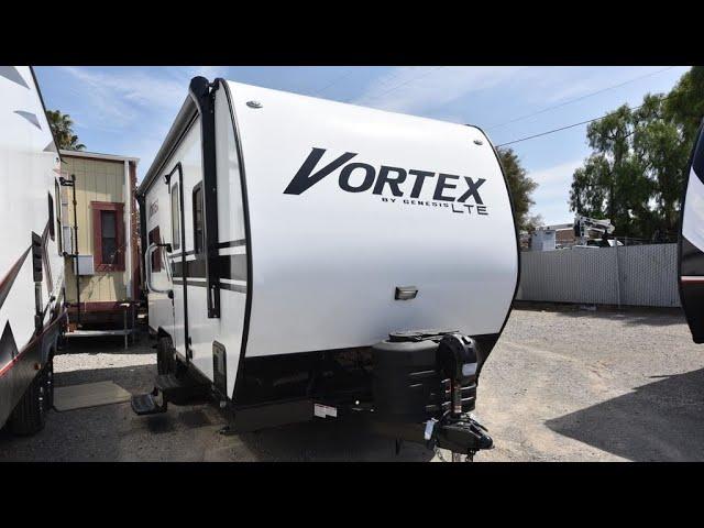 2025 Genesis Supreme Vortex V155LTE-SMALL and LIGHT WEIGHT Toy Hauler!