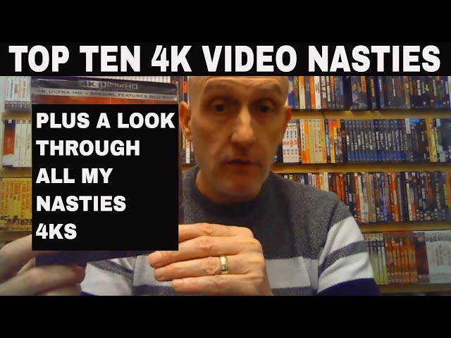 Top Ten 4k Banned Video Nasties.