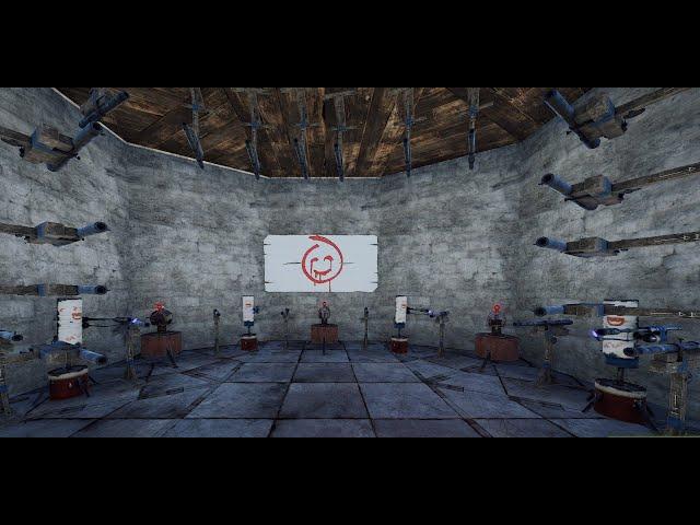 Rust Twin Roof Trapdoor/Hidden Unlootable Storage
