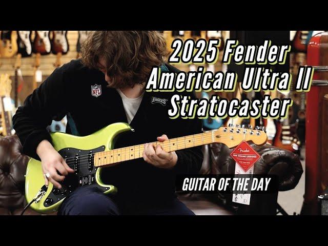 2025 Fender American Ultra II Stratocaster Solar Flare | Guitar of the Day