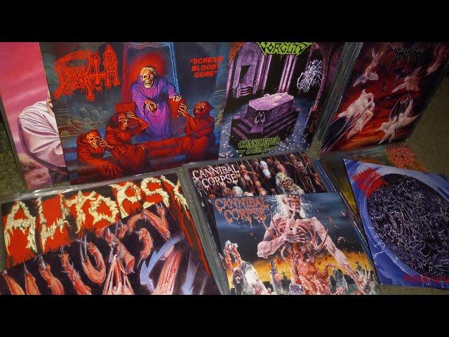 My DEATH METAL ~ Vinyl/Record Collection 1