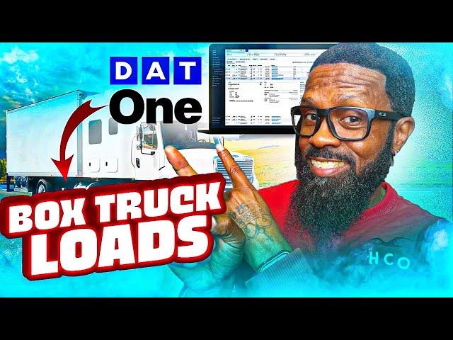 How to book Box Truck Loads Using DAT One Load Board in 2024