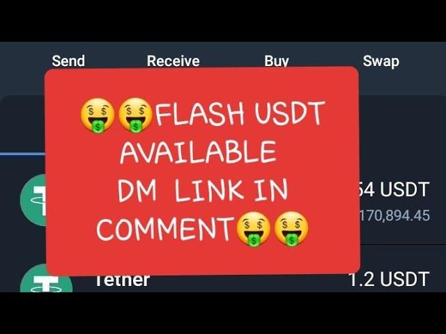 HOW TO GET FLASH USDT 2023