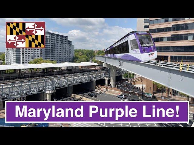 Maryland Purple Line Update July 2021!