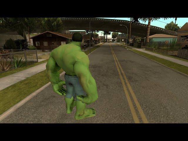 pov: you're HULK in GTA San Andreas