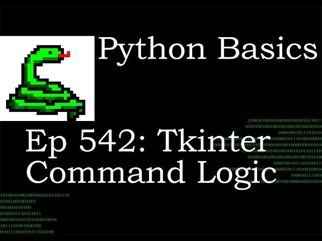 Python Basics Tutorial Tkinter Menu Command Logic and Separator Method