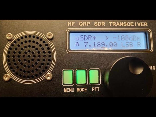 HF QRP SDR TRANSCEIVER  - QUICK REVIEW