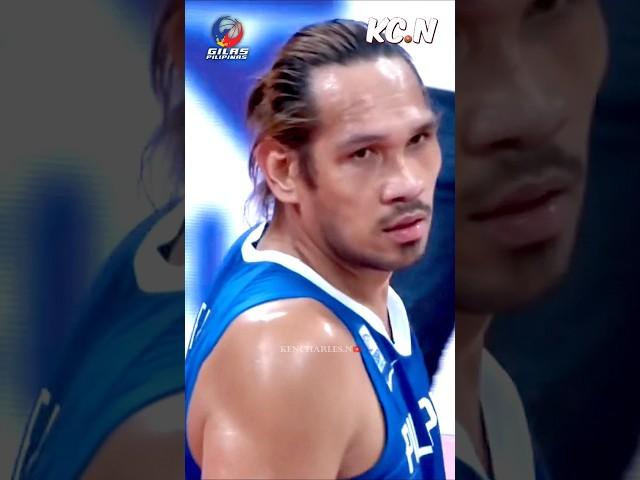 June Mar Fajardo POST MOVE vs Serbian bigman! #shorts