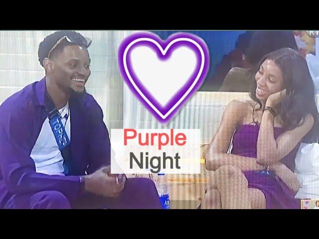 Private Purple Date Night For Anita And Topher, Awww It’s Now Official Guys Bbnaija Season 9