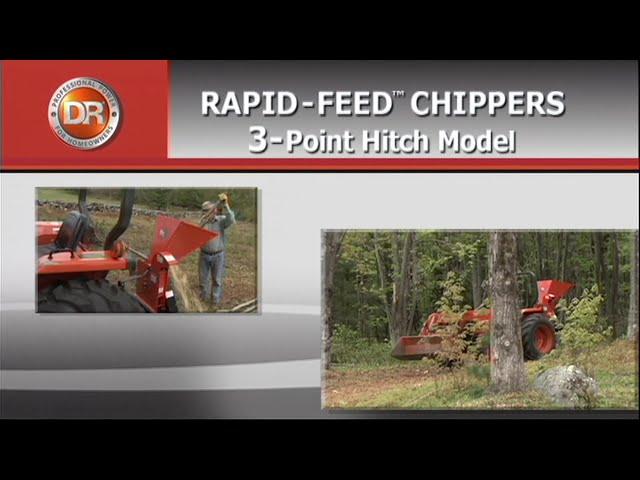 DR Rapid-Feed Chippers DVD (2008) - 3-Point Hitch Model