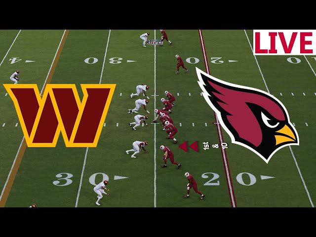  LIVE NFL Washington Commanders vs Arizona Cardinals/ NFL week 4/NFL LIVE/NFL SEASON